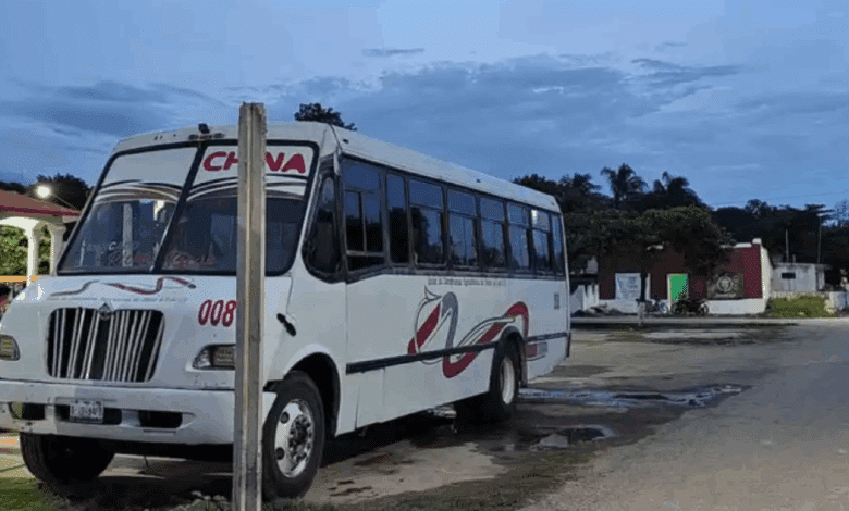 Antiguos camiones urbanos de Campeche ahora se venden recuerdos que ruedan