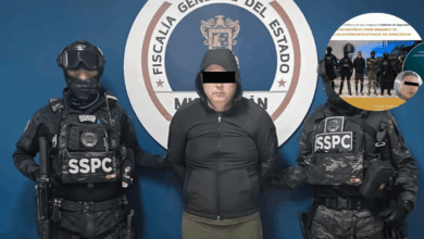 Cae el presunto cerebro tras el crimen de Uruapan Detienen a Jorge Armando 'N' por el asesinato del alcalde Carlos Manzo (Foto Gobierno de México)