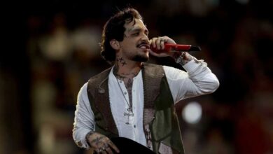 Christian Nodal criticado por su cantar en inglés durante concierto en Texas (Imagen: Internet).