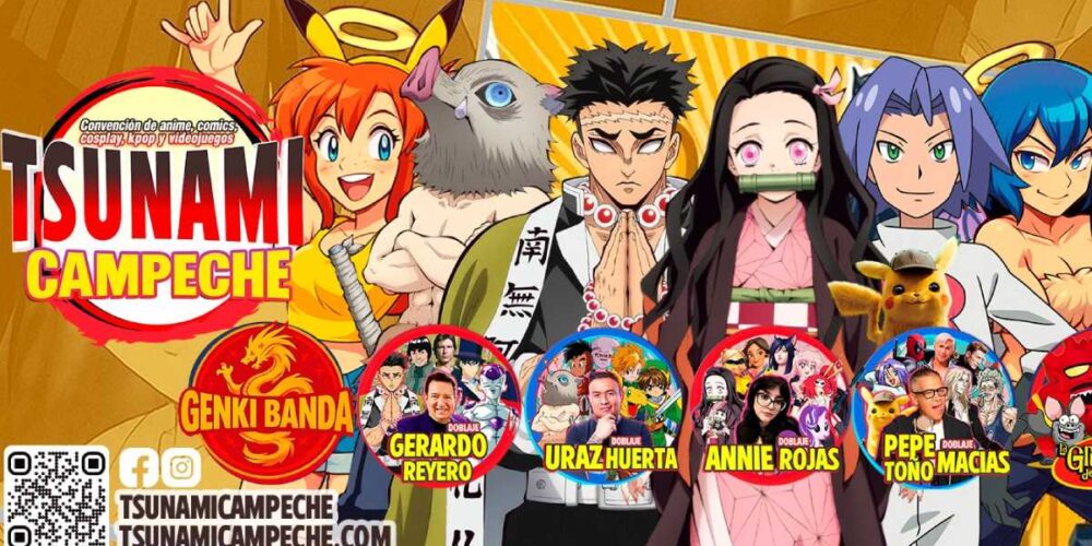 Convención TSUNAMI 2025 en Campeche