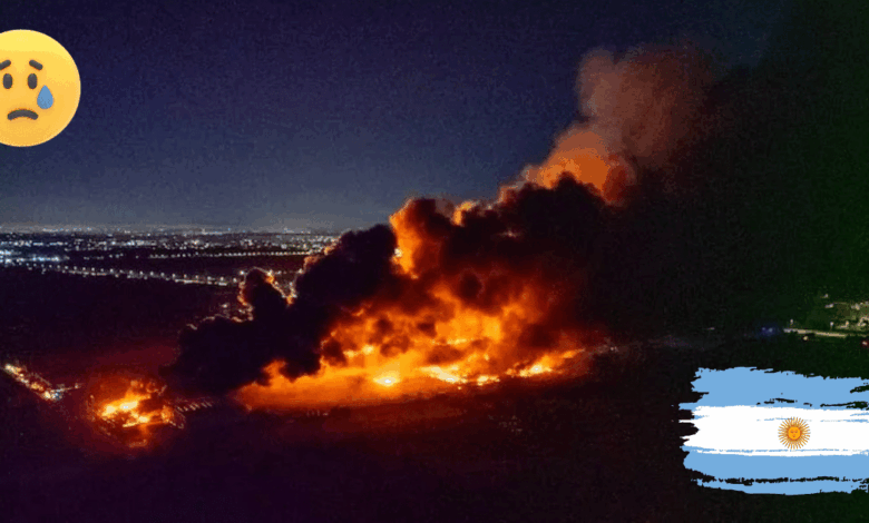 Devastador incendio en Ezeiza Múltiples explosiones en polo industrial dejan al menos 22 heridos