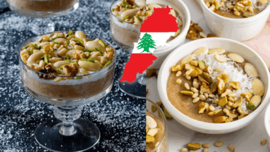 El sabor del nacimiento Meghli, el postre libanés que celebra la Navidad con especias y tradición (Fotos por Bistro Badia y Little Sunny Kitchen)