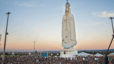 Fe monumental La nueva estatua de la Virgen de Fátima en Brasil que supera al Cristo Redentor (Foto por ARIEL GOMES GOV. DO CEARÁ )