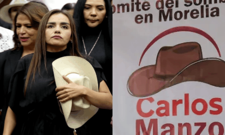 Grecia Quiroz busca registrar las marcas “Carlos Manzo” y “Movimiento del Sombrero” ante el IMPI