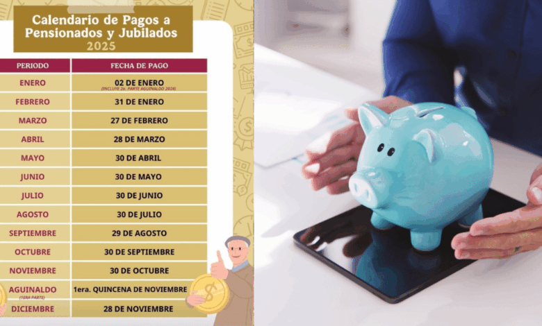 ISSSTE Adelanta Pensión de Diciembre y Define Calendario del Aguinaldo (Foto por Gobierno y Canva)