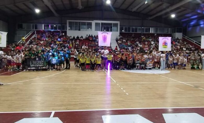 Inauguran el Quinto Festival de Minibásquetbol Campeche 2025