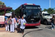 Inician trabajos para instalar paraderos del sistema de transporte Ko’ox