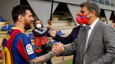 Joan Laporta habla del regreso de Messi al Barcelona