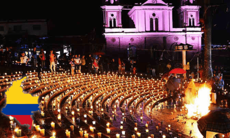 La Noche de las Velitas El ritual de fuego y luz que enciende la Navidad en Colombia antes que en el resto del mundo (Foto por www.semana.com)