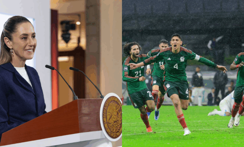 Les deseamos suerte Sheinbaum envía mensaje a la Selección Mexicana rumbo al 2026