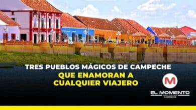 Los tres Pueblos Mágicos de Campeche cautivan por su diversidad