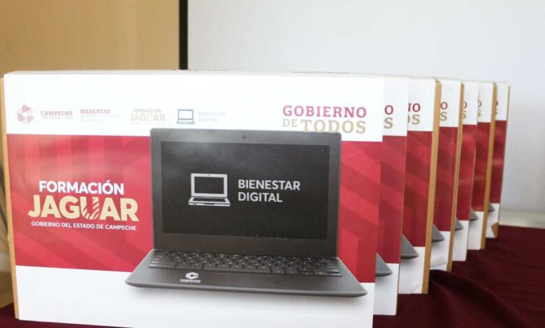 Más de 5 millones de pesos en computadoras para estudiantes de Campeche