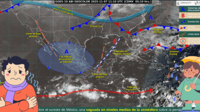 México amanece con heladas de -10°C en el norte y lluvias en el sureste