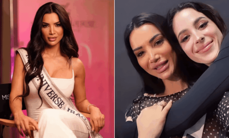 Miss Irak se gana el corazón de México al apoyar a Fátima Bosch