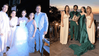 Paty Cantú y Christian Vázquez celebran una boda de lujo en Puerto Vallarta con tres vestidos y un show de pirotecnia