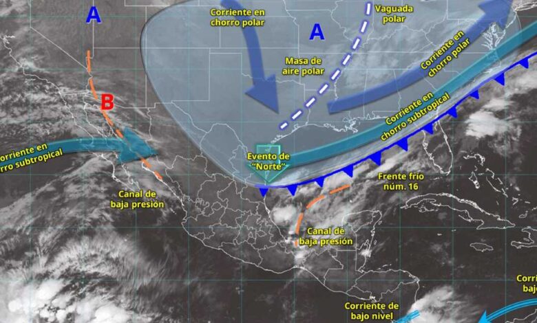 Pronóstico jueves 27 de noviembre: Nublado con posibles lluvias puntuales