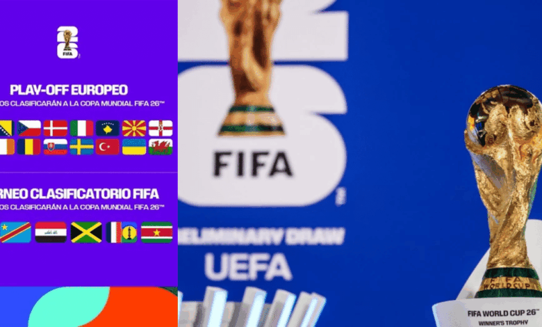 Rumbo al Mundial 2026 Se definen los últimos boletos en el sorteo del repechaje