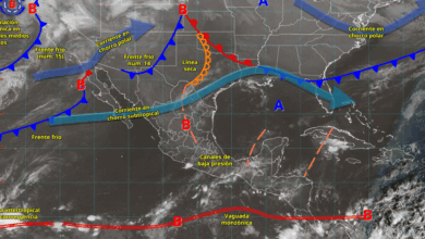 Se prevén fuertes rachas de viento, lluvias y caída de nieve en Baja California por nuevo frente frío