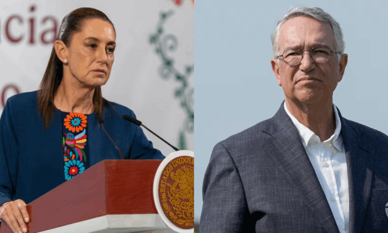 Sheinbaum confirma que Grupo Salinas debe cubrir impuestos y deudas internacionales