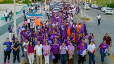 Sin incidentes y con gran participación, se realizó la marcha contra la violencia hacia mujeres