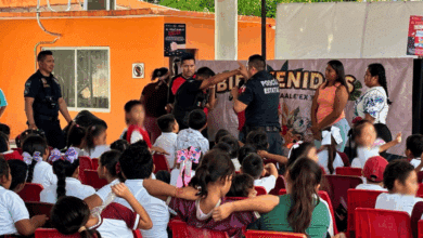 Taller de defensa personal fortalece la seguridad escolar en Sabancuy