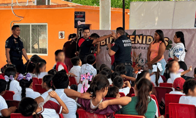 Taller de defensa personal fortalece la seguridad escolar en Sabancuy