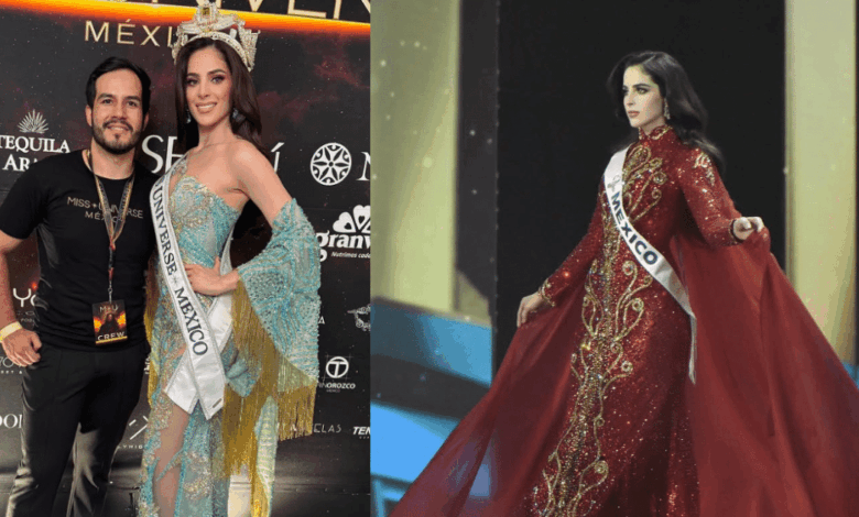 Trino Orozco El genio mexicano de la moda detrás del vestido rojo de Fátima Bosch (Fotos de Redes Sociales)