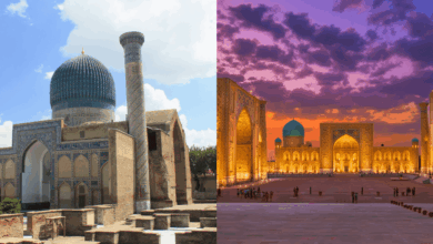 Uzbekistán en Diciembre Cúpulas Turquesas bajo la Nieve y Esquí en la Ruta de la Seda (Lonely Planet y Uzbekistan Travel)