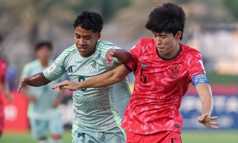 México cae en su debut en el Mundial Sub-17 frente a Corea del Sur (Foto de internet)
