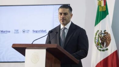 Harfuch presenta avances de seguridad en Michoacán (Foto de Cuartoscuro)