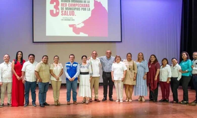 Autoridades de Campeche impulsan estrategias contra dengue, violencia y obesidad