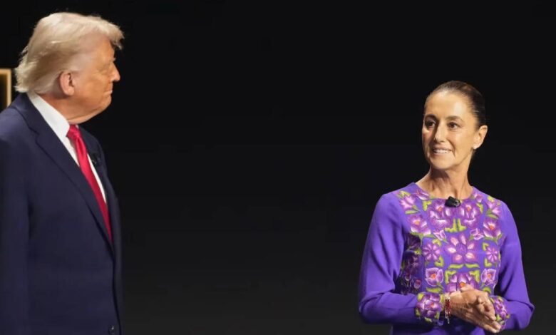 Claudia Sheinbaum En reunión con Trump se habló del T-MEC