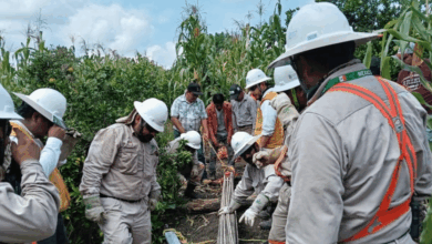 Con sentido social, la CFE responde a los retos de lluvias y huracanes en México en 2025