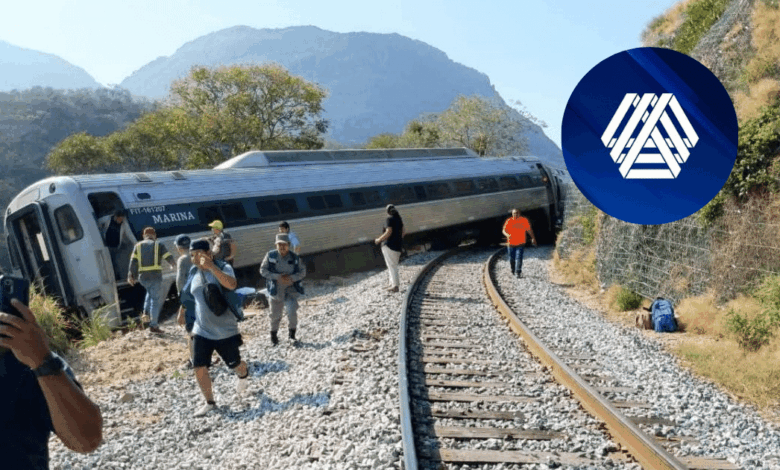 Coparmex expresa condolencias por accidente del Tren Interoceánico