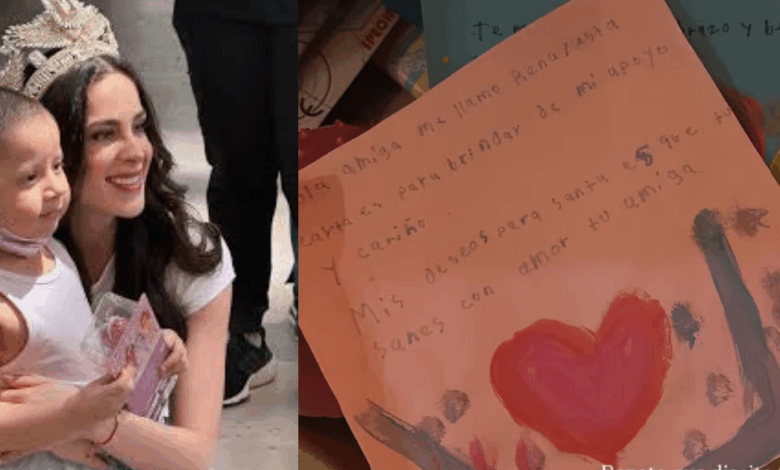 Fátima Bosch visitará torre oncológica de hospital en Tabasco (fotos redes sociales)