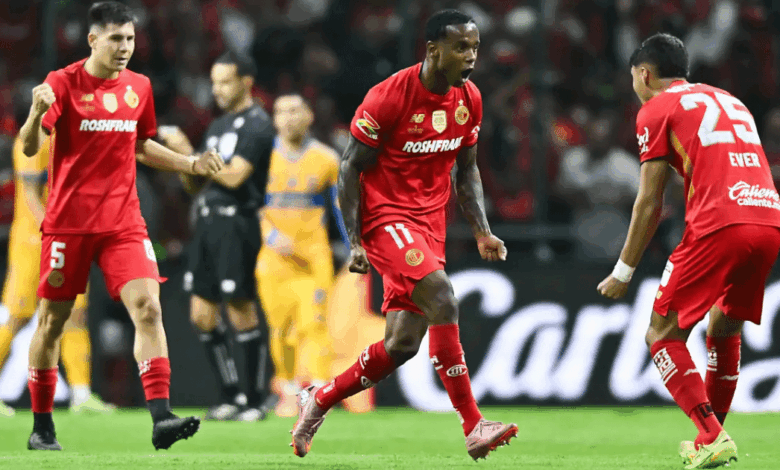 Helinho, figura clave del bicampeonato de Toluca en la final de la Liga MX (FOTO INTERNET)