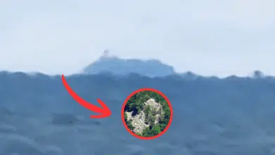 Desde Calakmul captan la pirámide La Danta un fenómeno único en la frontera mayaLa pirámide La Danta, captada desde Calakmul bajo condiciones climáticas ideales, emerge como un recordatorio de la grandeza del mundo maya en plena selva compartida entre México y Guatemala.