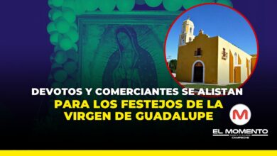 Devotos y comerciantes se alistan para los festejos de la Virgen de Guadalupe