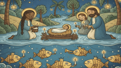 El significado oculto de “Los peces en el río” y su profundo mensaje navideño