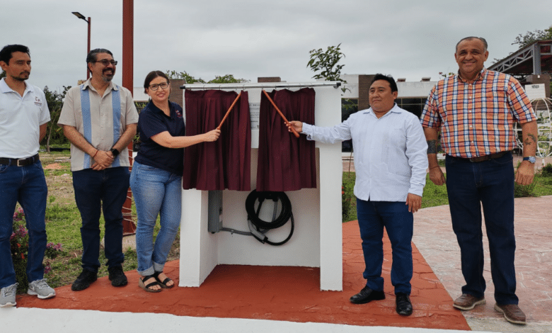Escárcega pone en marcha su primer cargador para vehículos eléctricos en el Parque Ecoturístico del Jaguar