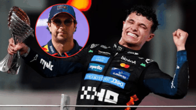 La irónica respuesta de Checo Pérez tras la coronación de Lando Norris en la F1
