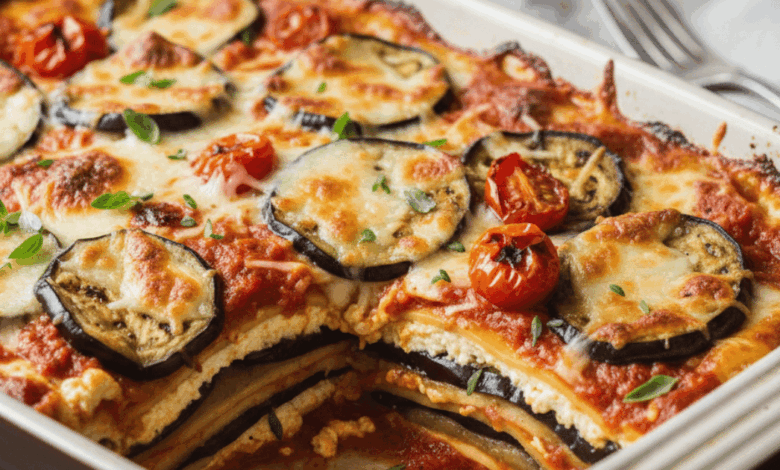Lasaña de berenjena, la opción saludable que sustituye la pasta tradicional en Navidad