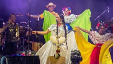 Lila Downs llena de música el Centro Histórico de Campeche