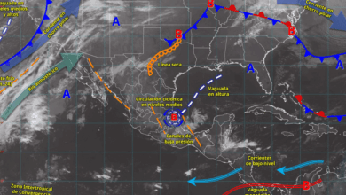 Lluvias muy fuertes azotan Chiapas y Oaxaca por efectos del frente frío 24