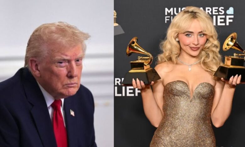 Sabrina Carpenter levanta la voz y responde a Trump, esto le dijo (Fotos de internet)