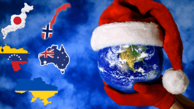 Navidad en el mundo Del pollo frito en Japón a esconder escobas en Noruega (Fotos por Canva)
