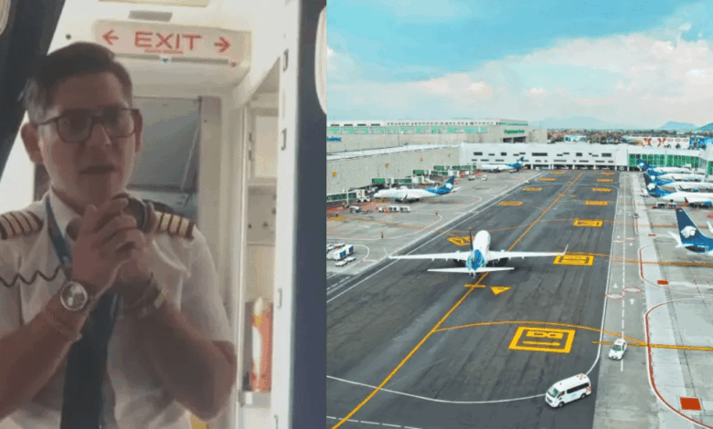 “Nos deben 5 meses” Piloto de Magnicharters detiene vuelo a Cancún y desata caos en aeropuerto