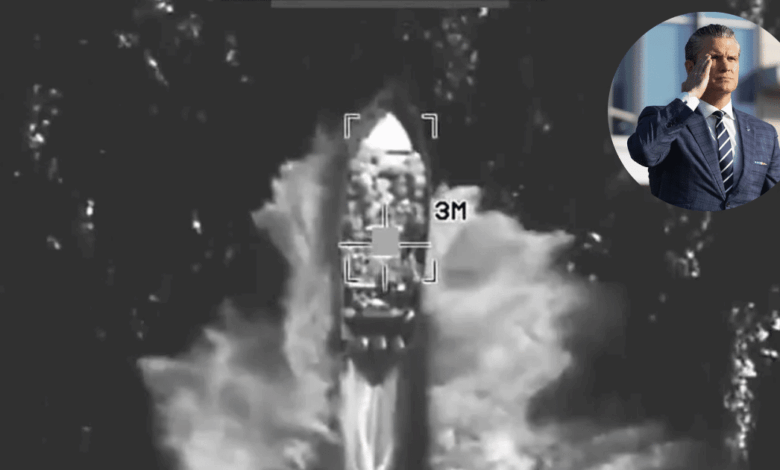 Nuevo ataque letal de EE.UU. en el Pacífico deja 4 víctimas Congreso debate posibles crímenes de guerra por bombardeo a sobrevivientes (Foto por @Southcorn)