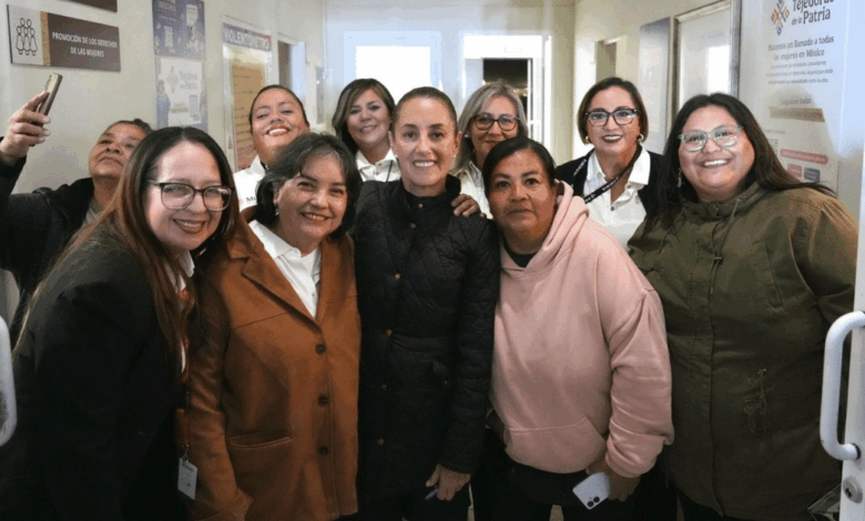 Presidenta Claudia Sheinbaum firma restitución de tierras, inaugura Centro Libre para Mujeres y conversa con jóvenes en gira por Chihuahua