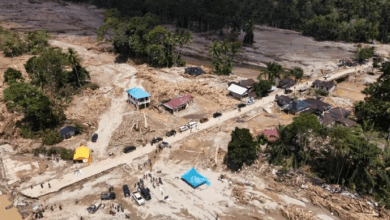 Las inundaciones y aludes causados por lluvias torrenciales y una tormenta tropical —inusual en la región— han dejado más de 1 100 muertos, cientos de desaparecidos y millones de personas afectadas en el sudeste asiático y el sur de Asia.